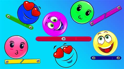 Una actividad para los más pequeños es que reconozcan formas y colores. Juegos Para Niños Pequeños - Cut The Love Balls - Videos ...