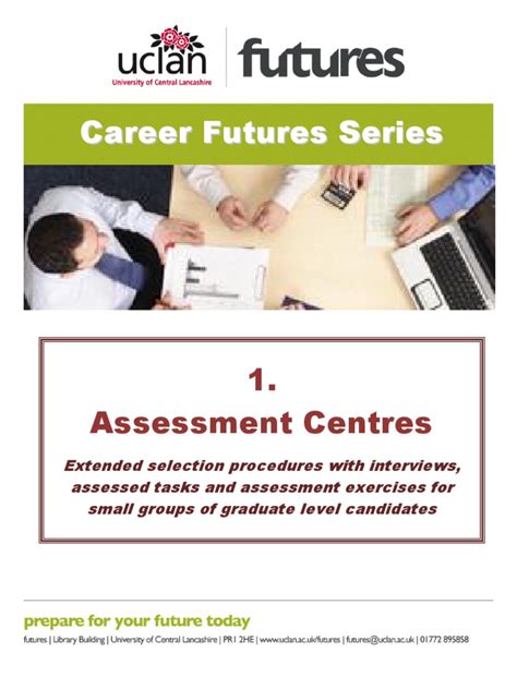 In simple words, assessment centres are a series of exercises commonly used by employers to test skills not readily assessable from an interview alone. 1. Assessment Centres | Competence (Human Resources ...