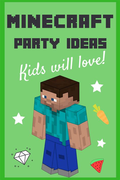 You'll need a floor puzzle; 8 Minecraft Invitations w/ Envelopes Invites Fun Pixel ...