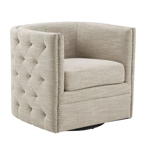 Check spelling or type a new query. Lavaca Swivel 22" Barrel Chair | Swivel chair, Tufted ...