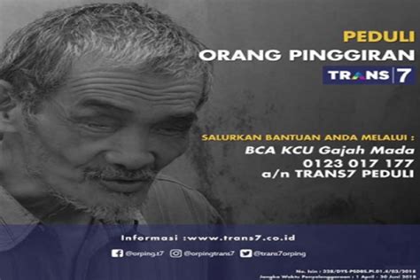 Maka dari itu anda perlu mengetahui update frekuensi trans 7 di semua satelit karena terkadang dari waktu ke waktu sering mengalami perubahan frekuensi karena. TRANS7 | Peduli Orang Pinggiran