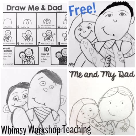 5 ways to approach father s day with care early learning childhood. Father's Day Directed Drawing Ideas - Whimsy Workshop Teaching