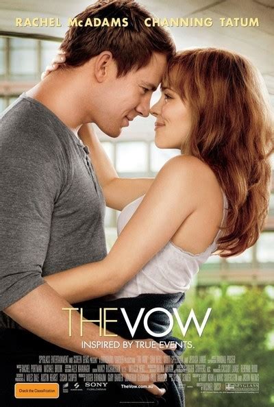 Movie night reviews ~~ your host, and film critic jonathan paula reviews everything from opening day releases, recent dvds, upcoming trailers, and classics from years past. The Vow movie review & film summary (2012) | Roger Ebert