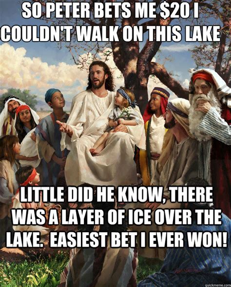 Oh sweet little baby jesus needed this oo meme on me me. Story Time Jesus memes | quickmeme