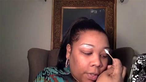 Leave cream on for 5 minutes. Eyebrow Hair Removal | Nair Face Cream Review - YouTube