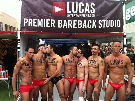 Hand job, gay, cum, cumshot, muscle, hair, hairy, bear, young, swallow, hotgymnast.com, webcam expand. Porn Stars and Other Pervs At Folsom Street Fair 2014 ...