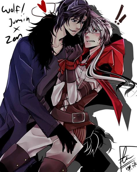 Maybe you would like to learn more about one of these? Werewolf Jumin X Red Riding Hood Zen by 123Shei-chan321 on ...