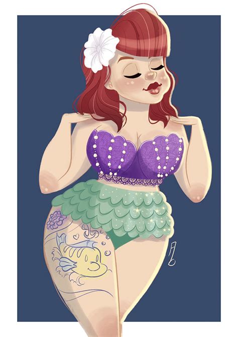 Näytä lisää sivusta pin up and cartoon girls facebookissa. Curvy Disney Pinups By Ashley Beevers | Bored Panda