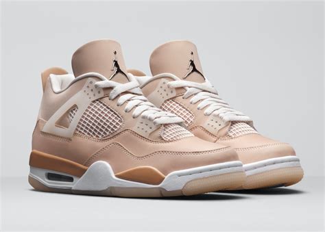 Expect a nubuck upper this around, dressed in a beige hue. FIRST LOOK AT THE AIR JORDAN 4 WMNS SHIMMER ARRIVING FALL ...