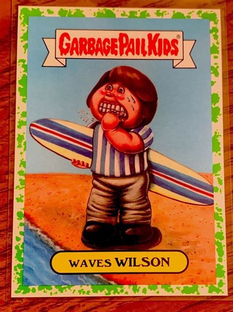 Shop for garbage pail kids' cards at walmart.com. 2017 Garbage Pail Kids Adam Geddon WAVES WILSON 2b Green ...