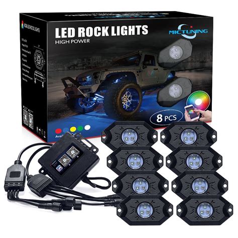 This controller can be controlled like the regular philips hue light strip as demonstrated here. best led rock lights kit for Jeep 8pcs pod lights in 2020 ...