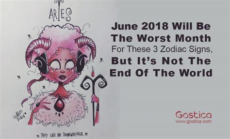 The concept of the zodiac first originated in babylonian astrology and. June 2018 Will Be The Worst Month For These 3 Zodiac Signs ...