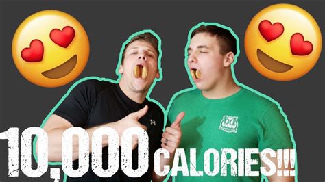 You can do this in your meal planning ahead of time and schedule for that one meal that is not on your 100% approved list. 10,000 CALORIE CHALLENGE! | Brothers vs Food! | EPIC CHEAT ...