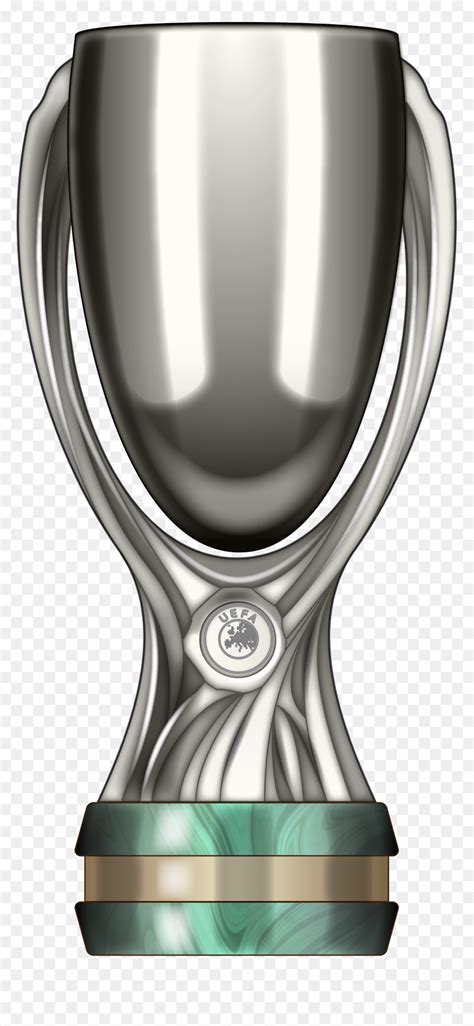 Trophy golden cup and falling confetti. Super Bowl Trophy - Uefa Super Cup Png, Transparent Png - vhv