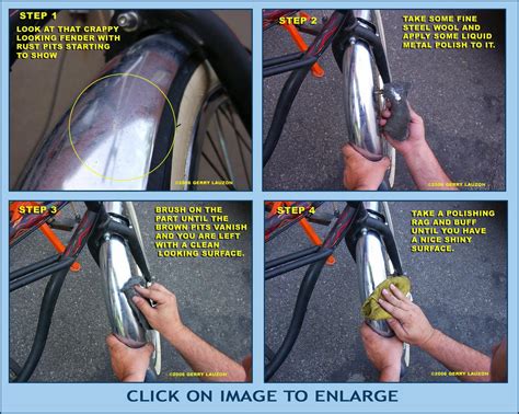 When it comes to how to get rust off a bike, the process is fairly easy. How to Remove Rust on Chrome Bicycle Components?