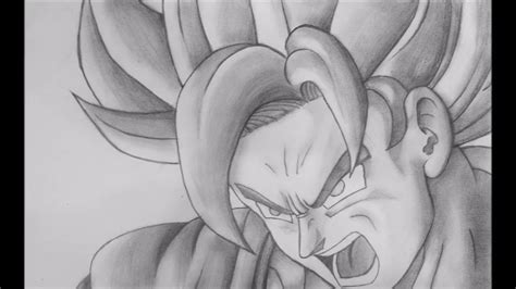 Drawing dragonball z characters is always fun. Goku Pencil Sketch - Time Lapse - YouTube