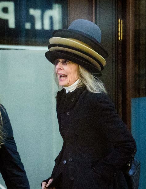 Diane keaton, american film actress and director who achieved fame in quirky comic roles prior to gaining respect as a dramatic actress. DIANE KEATON Out and About in New York 01/16/2017 - HawtCelebs