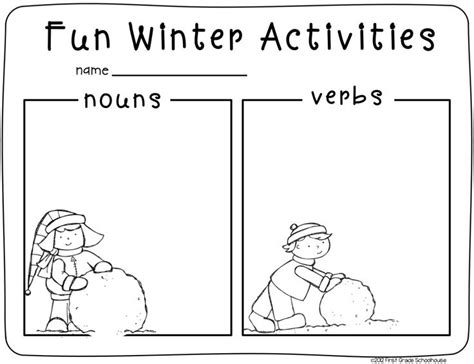Illustrated acrostic poem draw a winter scene, then write an acrostic poem about it. Winter Writing for Firsties | First grade writing, Winter ...