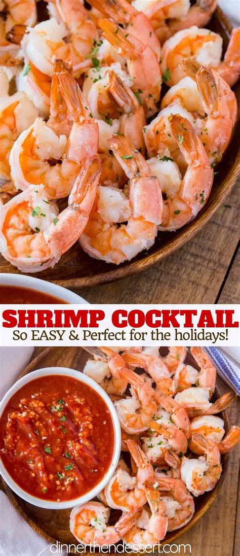 Dynamite shrimp appetizer is a fun and easy shrimp recipe! Shrimp Cocktail, a flavorful poached shrimp served with a homemade cocktail sauce, you can make ...