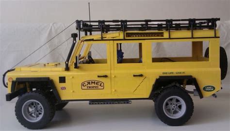 To repaint in any color: Camel Trophy #LandRover | The Lego Car Blog | Land Rover ...