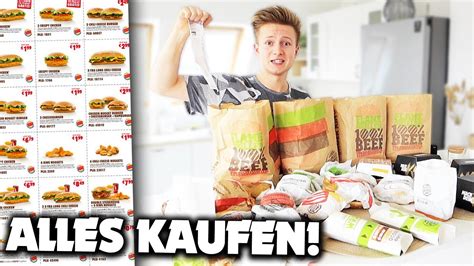 Zur verkürzung der wartezeit bis »lotto king karl & die barmbek dream boys« nächstes jahr am 13.5. Wir KAUFEN ALLES, was es bei BURGER KING gibt! 🤑 (too much ...