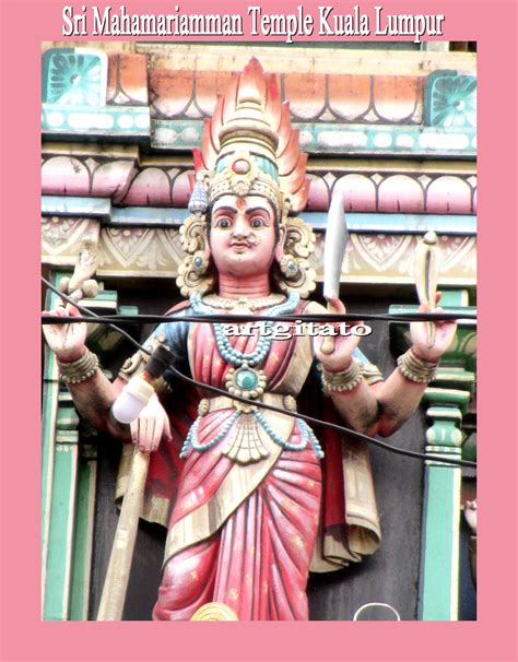 The sri mahamariamman temple (tamil:ஸ்ரீ மகாமாரியம்மன் திருக்கோவில்,கோலாலம்பூர்) is the oldest hindu temple in kuala lumpur, malaysia. Sri Mahamariamman Temple Kuala Lumpur Artgitato (59 ...