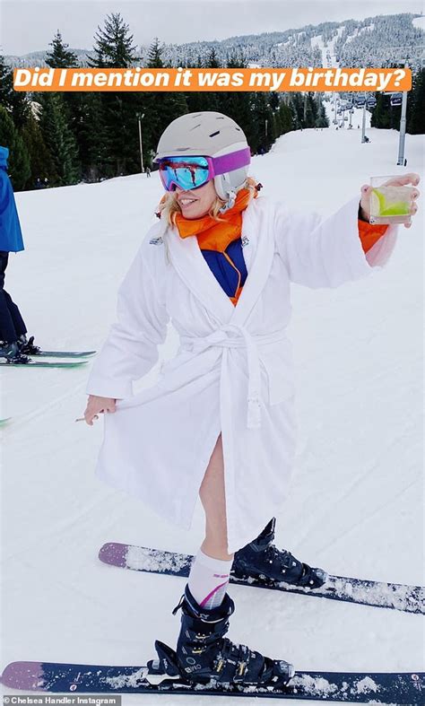 2,669,073 likes · 86,856 talking about this. Chelsea Handler skis pantsless with a drink and joint in ...
