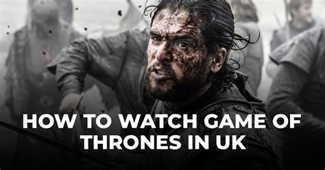 The seven kingdoms got to war. Watch Game of Thrones in UK via 12+ Channels