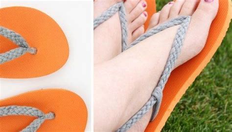 The most comfortable walking flip flops you'll ever own! 15 Super Comfortable Flip-Flops and Sandals You Can DIY ...