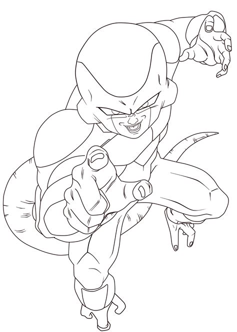 Dragon ball z coloring pages. Frieza GT by sebadbz on DeviantArt