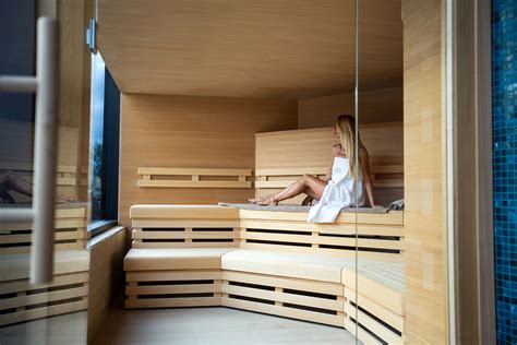 Wellness & relaxation can be found in our classic spa area & saunas (textil free, from 16 years). Sauna | Elke Spa Hotel