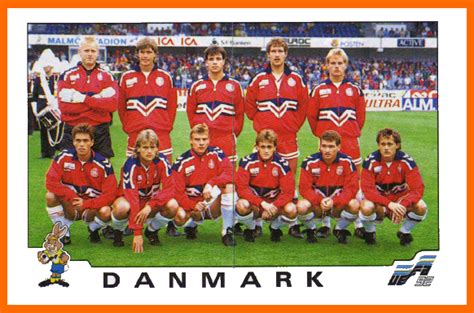 #englandqualify #danemark congratulations to danemark amazing performance truly heartwarming and thanks england qualify as a result feeling super happy. Old School Panini: Euro 92 - Chap.2 : Le Danemark