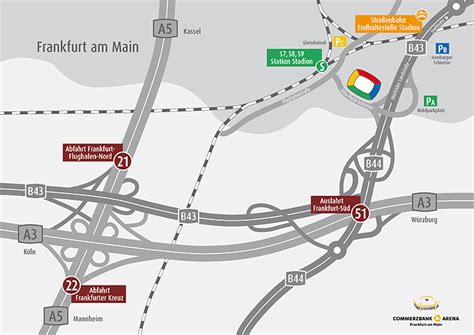 Hessen > frankfurt am main > flughafen, terminal 1, abflug, halle a, ebene 2. Deutsche Bank Park (vormals Commerzbank-Arena) Frankfurt ...