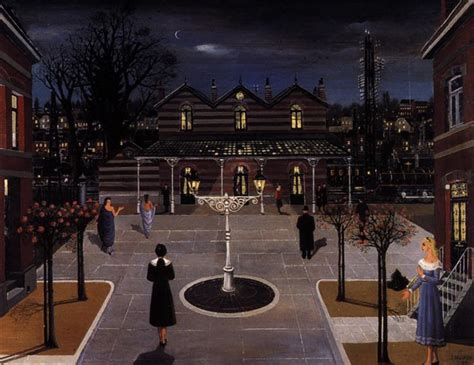 Address, phone number, museum paul delvaux reviews: Small square station, 1963 - Paul Delvaux - WikiArt.org