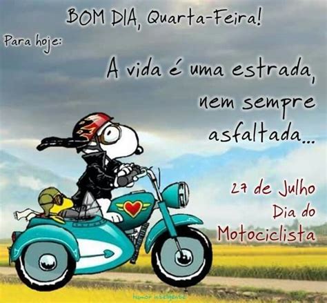 16 отметок «нравится», 0 комментариев — motow (@motow___) в instagram: Bom dia, quarta-feira! Feliz Dia do Motociclista. | Bom ...