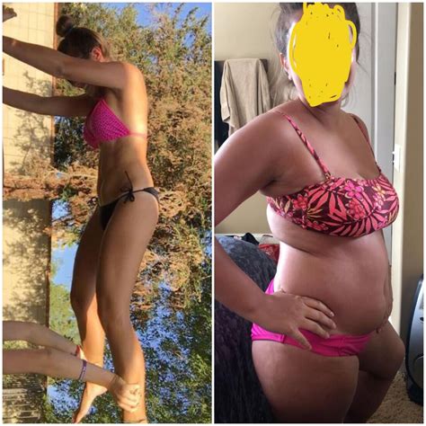 How to gain weight after childbirth. My girlfriend before and after weight gain! - Page 4 ...