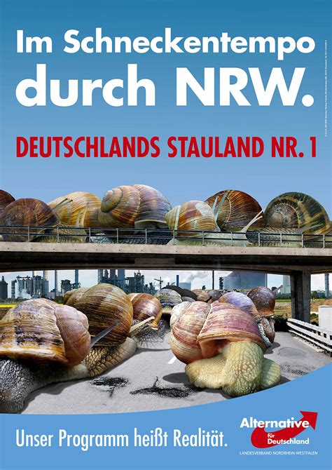 Wahlplakate sind häufig, naja, doch sehr speziell. AfD - Wahlplakat NRW-Landtagswahl 2017 - Design Tagebuch