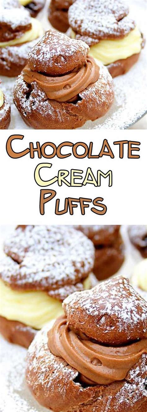 I am so glad that … Chocolate Cream Puffs - The Healthy Breakfast Ideas