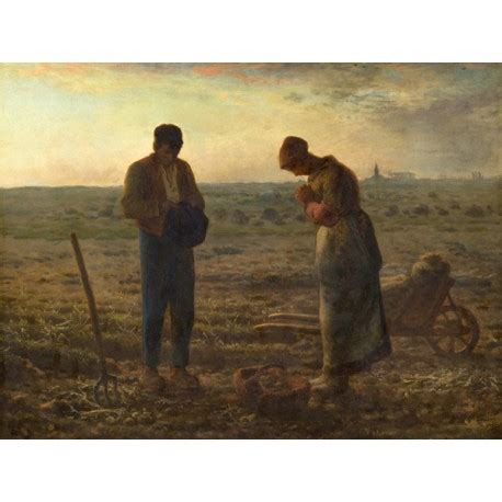 Angelus complete 12 paint brush set. Millet-The Angelus.Famous Evening's Prayer Image for Home ...