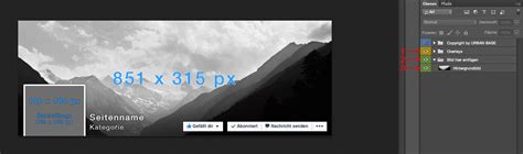 Ist es zu klein oder zu groß, wird das bild von facebook skaliert oder beschnitten und das kann die wirkung kaputtmachen. Photoshop Vorlage für ein perfektes Facebook Titelbild ...