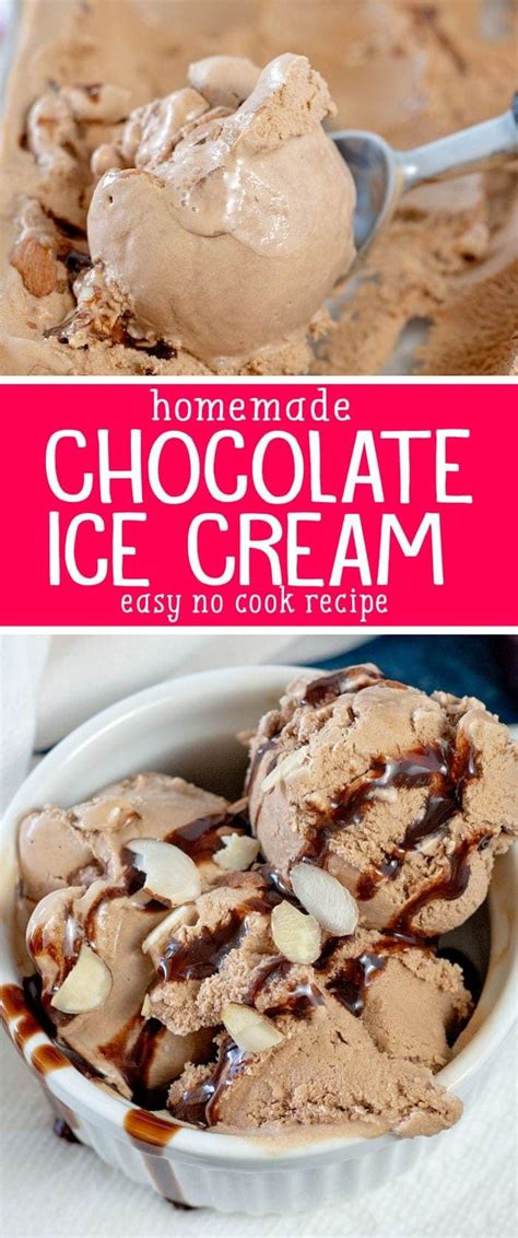 I made raspberry ice cream last night, i put all the ingrediants in a mason pint jar and shake it for 5 minutes, then into the freezer for at least 3 hours to set. The most amazing homemade chocolate ice cream recipe! Four ingredients are all … | Ice cream ...