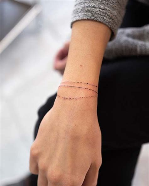 Check out our bracelet tattoo selection for the very best in unique or custom, handmade pieces from our tattooing shops. 21 Bracelet Tattoo Ideas That Look Like Jewelry | StayGlam