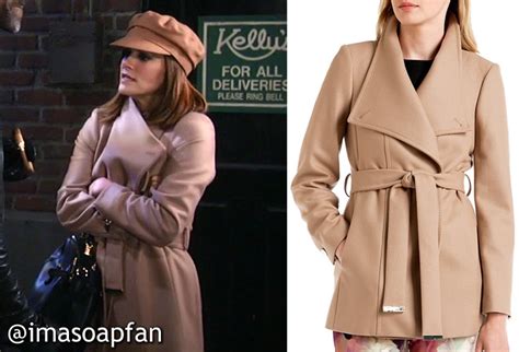 Shop new and gently used ted baker coats and save up to 90% at tradesy, the marketplace that makes designer resale easy. Hayden Barnes's Camel Wool Coat - General Hospital, Season ...