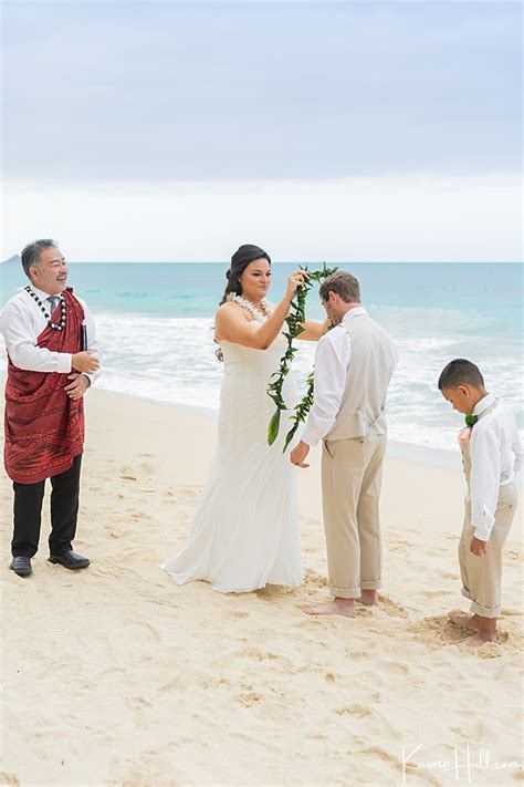 In the state of hawaii we all beaches are public so you cannot host a reception on the beach even if you wanted to. A Change of Scenery ~ Mica & Thomas' Oahu Beach Wedding