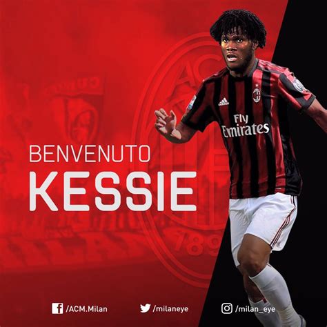 De complete spelerspagina van franck yannick kessié (ac milan) op voetbalzone. RoadTripMoments® on Twitter: "Franck Kessie joined AC ...