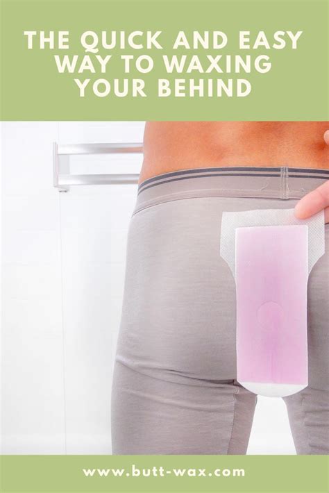 But almost all hair removal will be painful, but at least you won't have to do it every day like shaving. Waxing for Men - How to Get Rid of Perianal Hair | Waxing ...