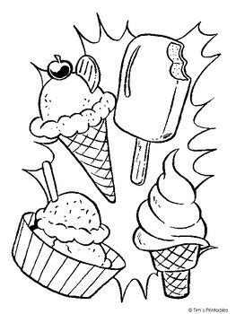 You will receive a digital pdf download with 14 printable coloring pages for you to print at home in high quality resolution. Ice Cream Coloring Page PDF in 2020 | Ice cream coloring ...