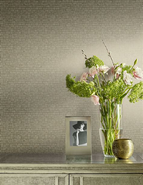 Deco by antonina vella design studio: Skin Wallpaper by Antonina Vella - Lt Grey | How to hang ...