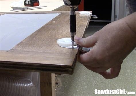 One sliding barn door kit. Easy DIY Sliding Doors for Cabinets - Sawdust Girl®