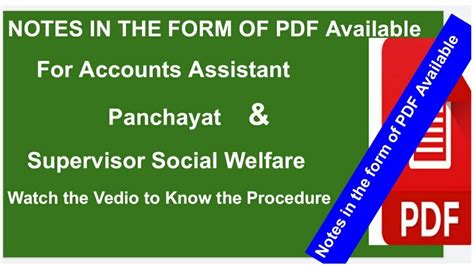 Your day to day responsibilities will depend on the size and type of organisation, but generally you will be using your. Pdf for Accountants assistant panchayat | supervisor ...